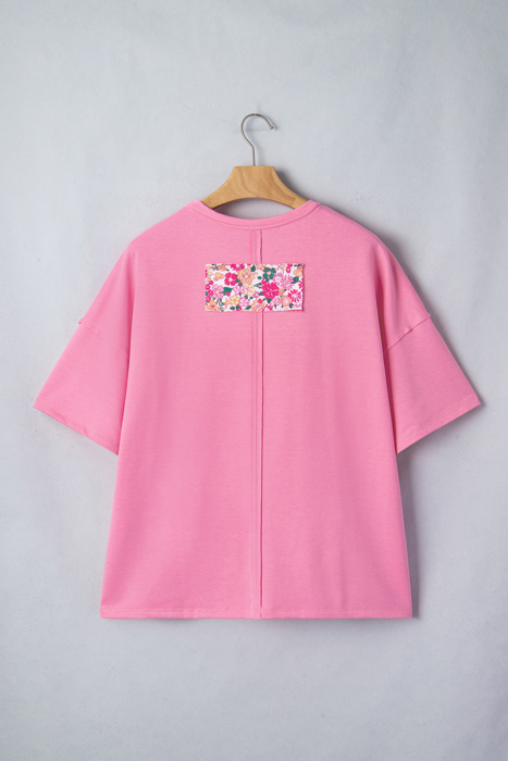 Adriana Big Flower Oversize Tee