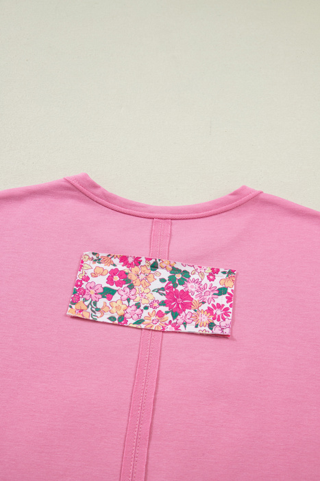 Adriana Big Flower Oversize Tee