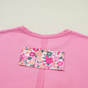  Adriana Big Flower Oversize Tee
