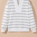 White Small Aileen Print thermal Pullover Pants