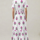  Aileen Ruffle Hem Maxi Dress