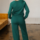  Aileen Solid Color Pullover Top