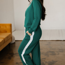  Aileen Solid Color Pullover Top