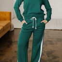  Aileen Solid Color Pullover Top