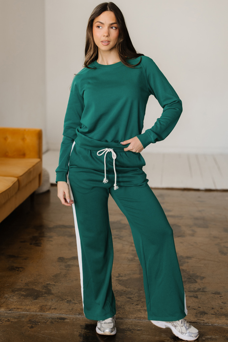Aileen Solid Color Pullover Top