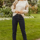  Aimee Detail Ribbed Trim Sweatshirt