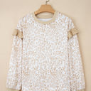  Aimee Detail Ribbed Trim Sweatshirt