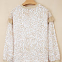  Aimee Detail Ribbed Trim Sweatshirt