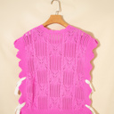  Ainara Trim Short Sleeve Sweater