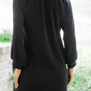  Ainsley Block Trim Ribbed PLUS Dress