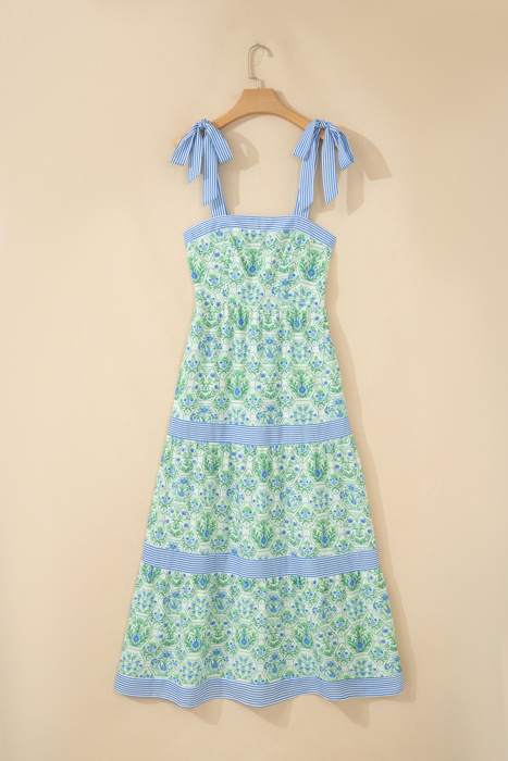 Akira Patchwork Detail Sleeveless Dress