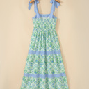  Akira Patchwork Detail Sleeveless Dress