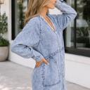  Alana Raw Hem Dress