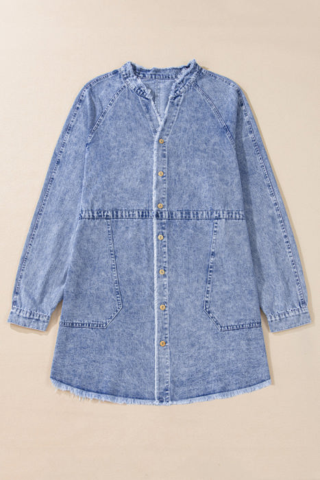 Alana Raw Hem Dress