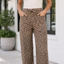 Khaki Size 8 Alani Waistband Barrel Jeans