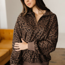  Alaya Quarter Zip Corduroy Sweatshirt