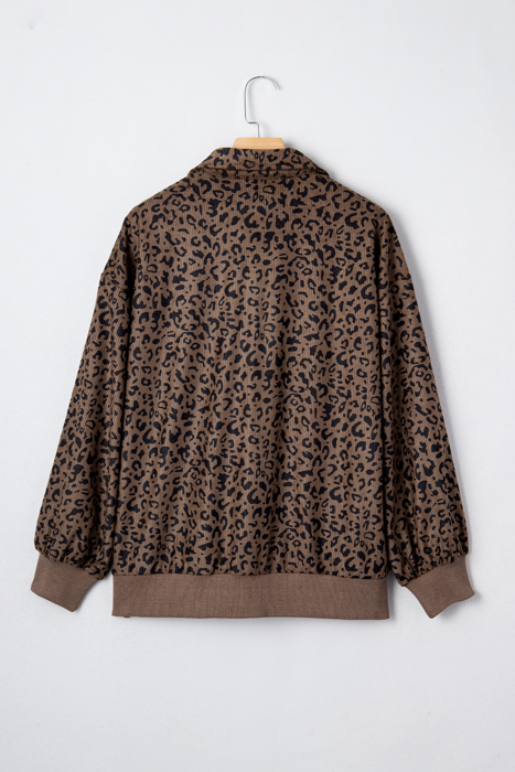Alaya Quarter Zip Corduroy Sweatshirt