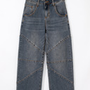  Alaya Straight High Waist Jeans