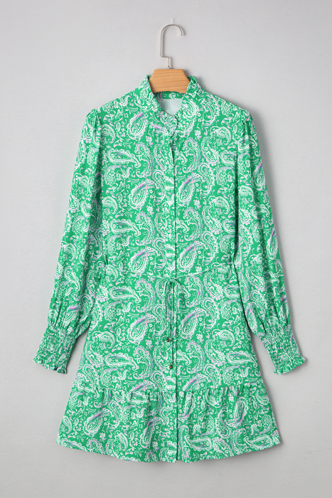 Aleia Tied Waist Mini Dress