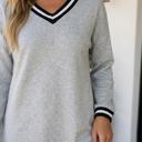  Alessandra Shirt Dress Long Sleeve Top