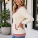  Alexandra Exposed Seam Hoodie