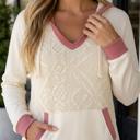  Alexandra Exposed Seam Hoodie