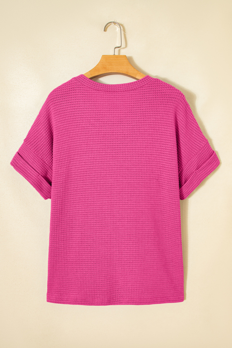 Alexia Short Sleeve Knit Top