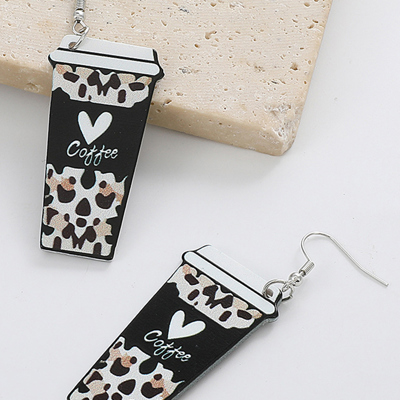 Alexis Beverage Cup Shape Earrings