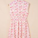  Alianna Sleeveless Bow Mini Dress