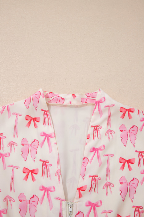 Alianna Sleeveless Bow Mini Dress