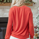  Aliella Letter Graphic Loose Long Sleeve Top