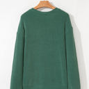  Aliella Letter Graphic Loose Long Sleeve Top