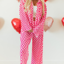  Alina Checkered Shirt