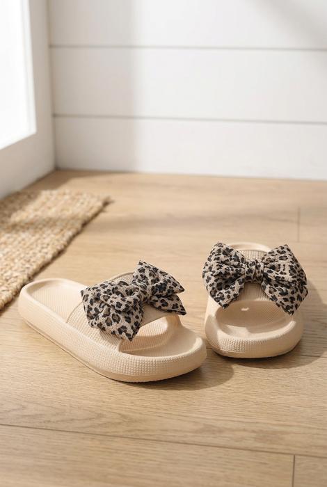 Alivia Cutout Textured Slippers