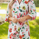  Aliya Half Sleeve Shift Dress