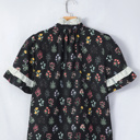  Aliya Short Sleeve Floral Shirt