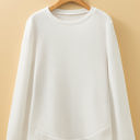  Allison Waffle Long Sleeve Top