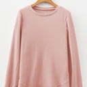  Allison Waffle Long Sleeve Top