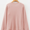  Allison Waffle Long Sleeve Top