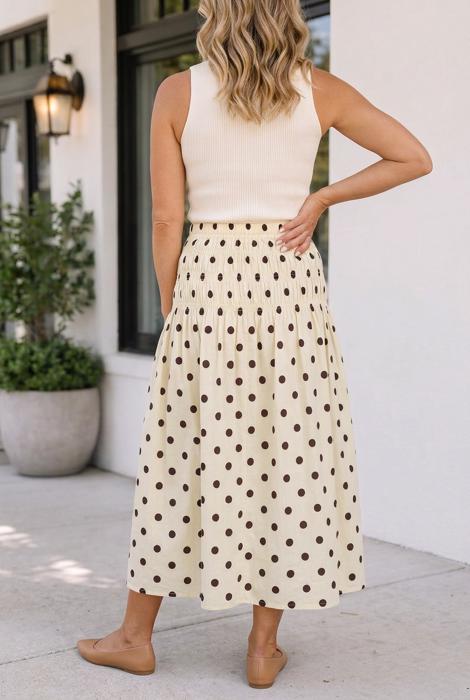 Allisyn High Waist Long Skirt