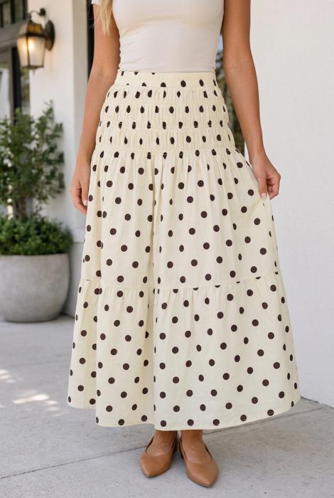 Allisyn High Waist Long Skirt