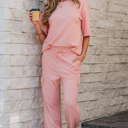  Alora Cargo Sweatpants Set T-Shirt