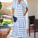  Alora Half Sleeve Vacation Dress