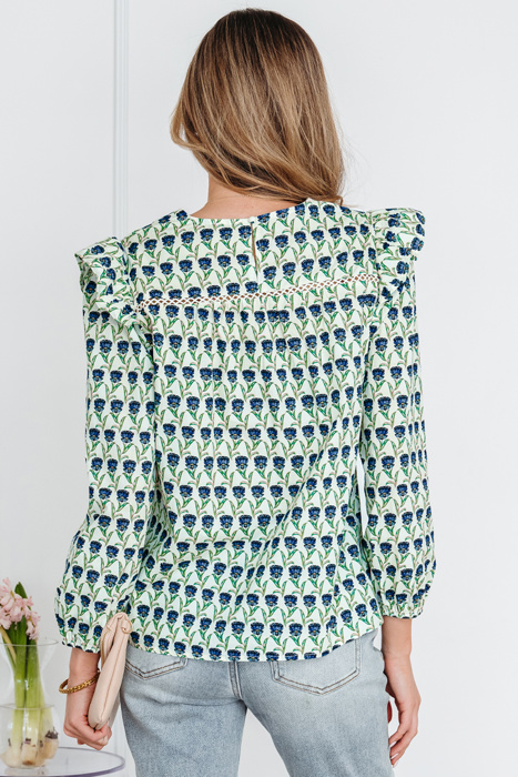 Amalia Long Sleeve Blouse Long Sleeve Top