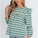  Amalia Long Sleeve Blouse Long Sleeve Top