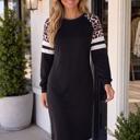  Amandah Sleeve Sweatshirt Dress