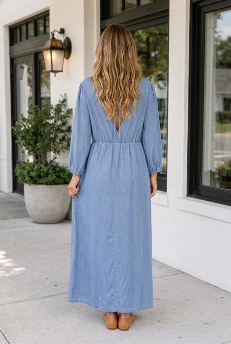 Amari Sleeve Maxi Dress