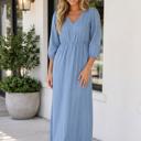 Myosotis Large Amari Sleeve Maxi Dress