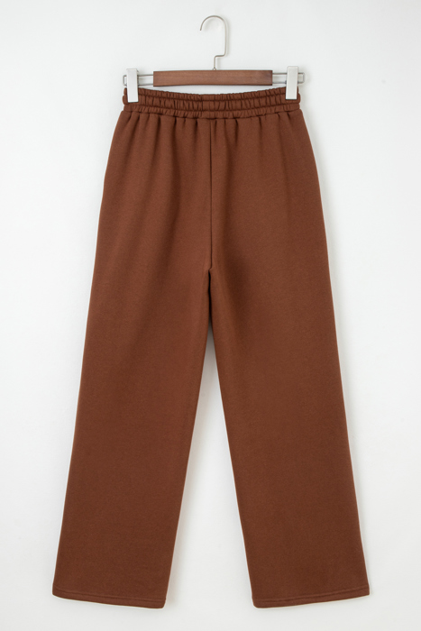 Amaris Elastic Waist Solid Pants
