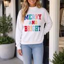  Ameleya Letter Pattern Mock Sweatshirt